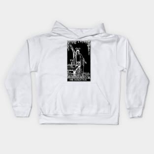 The Magician Inverted Tarot Card Kids Hoodie